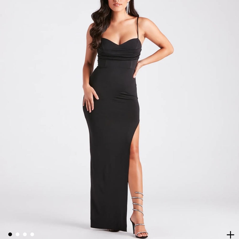 Windsor Black Evening Gown